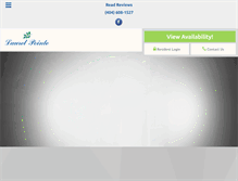 Tablet Screenshot of laurelpointeapartments.net